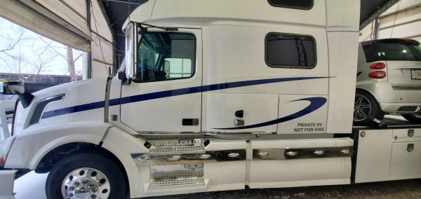 SOLD - MAVERICK - Boondocking Dream RV Hauler - Image 17