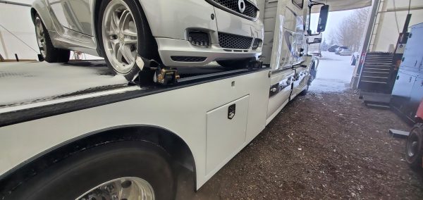 SOLD - MAVERICK - Boondocking Dream RV Hauler - Image 16