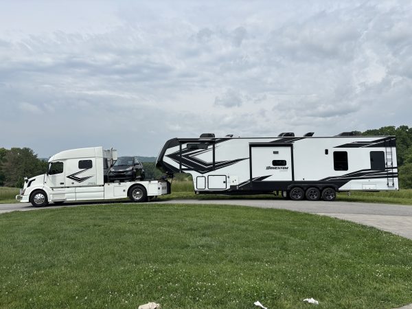 FOR SALE - GANDALF the White Volvo 730 with Smart Car - Image 103
