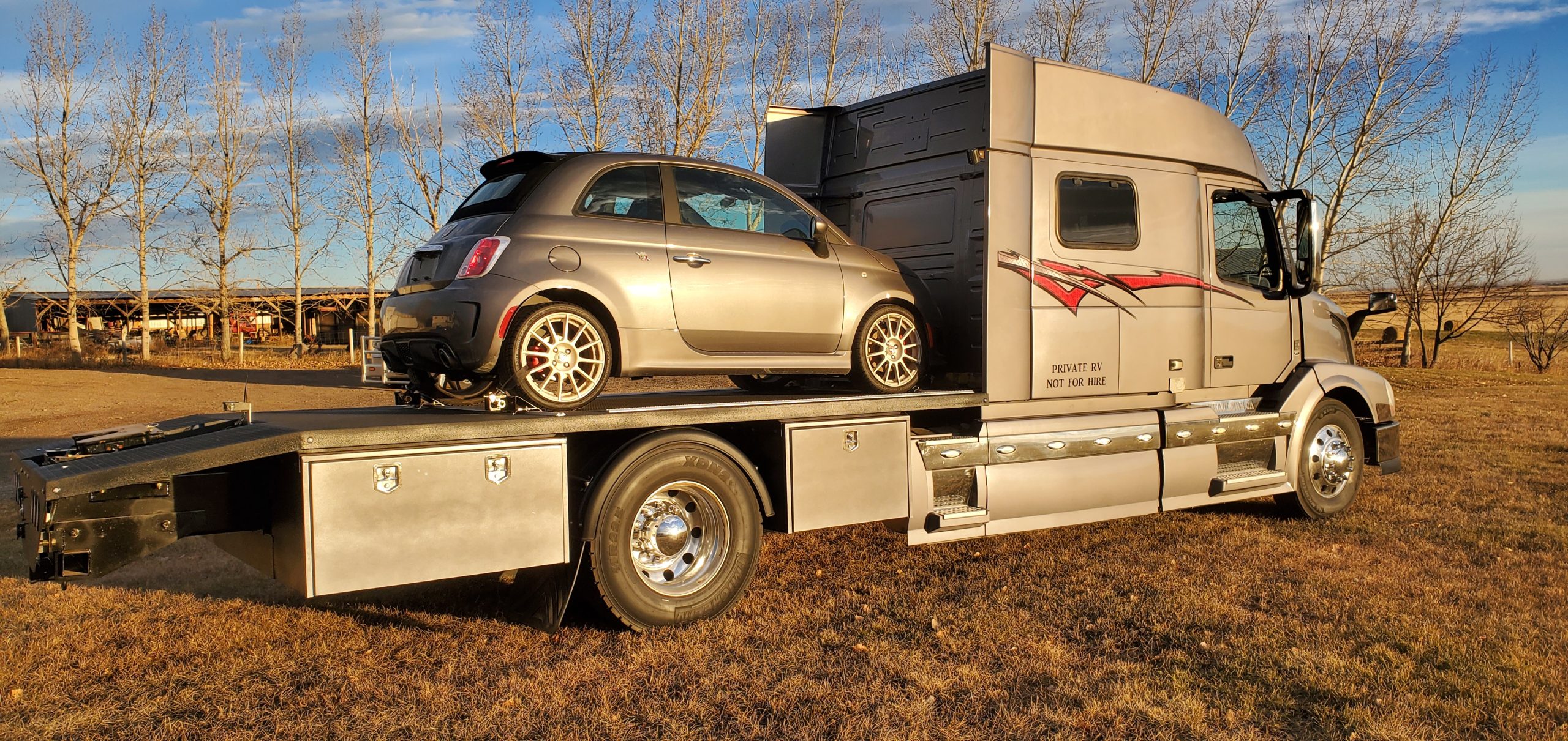 SOLD UNIQUE 2015 Volvo 730 named RUDY – Load Lengthwise! - Image 38
